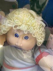 1984 Coleco 3900 Cabbage Patch Doll Blonde Hair Blue Eyes 